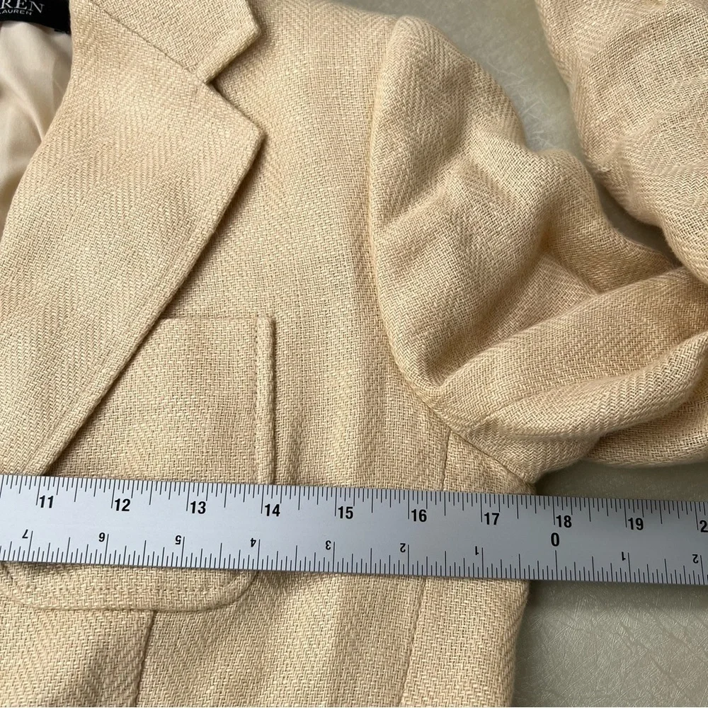 Lauren Ralph Lauren Black Label yellow Woman’s Blazer Size 2P